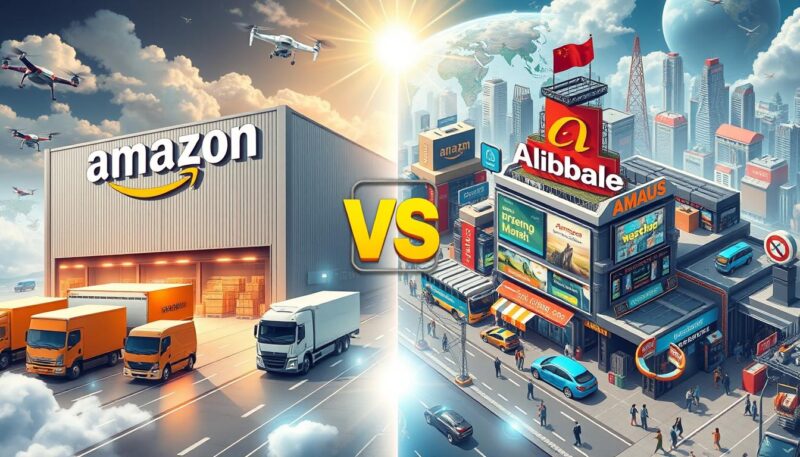 Amazon vs Alibaba: Major E-commerce Rivals